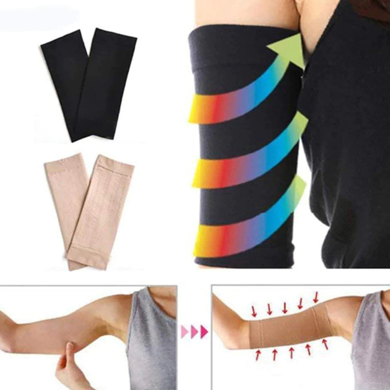 ToneUp Arm Shaping Sleeves Strong Compression Shaper Arm Wrap Weight Loss Thin Legs Thin Arm Slimmer Sleevelet for women Slimming Wrap Belt Band