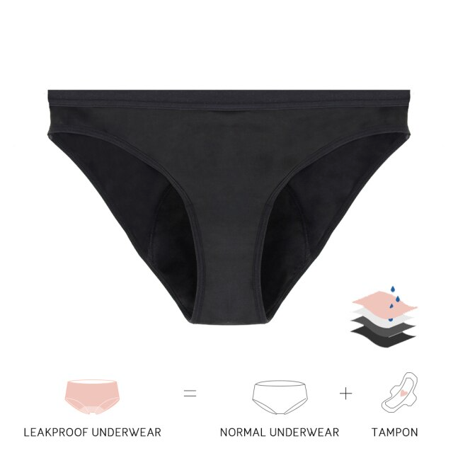 Crotch menstrual period panty Menstrual period underwear for women 4 Layers